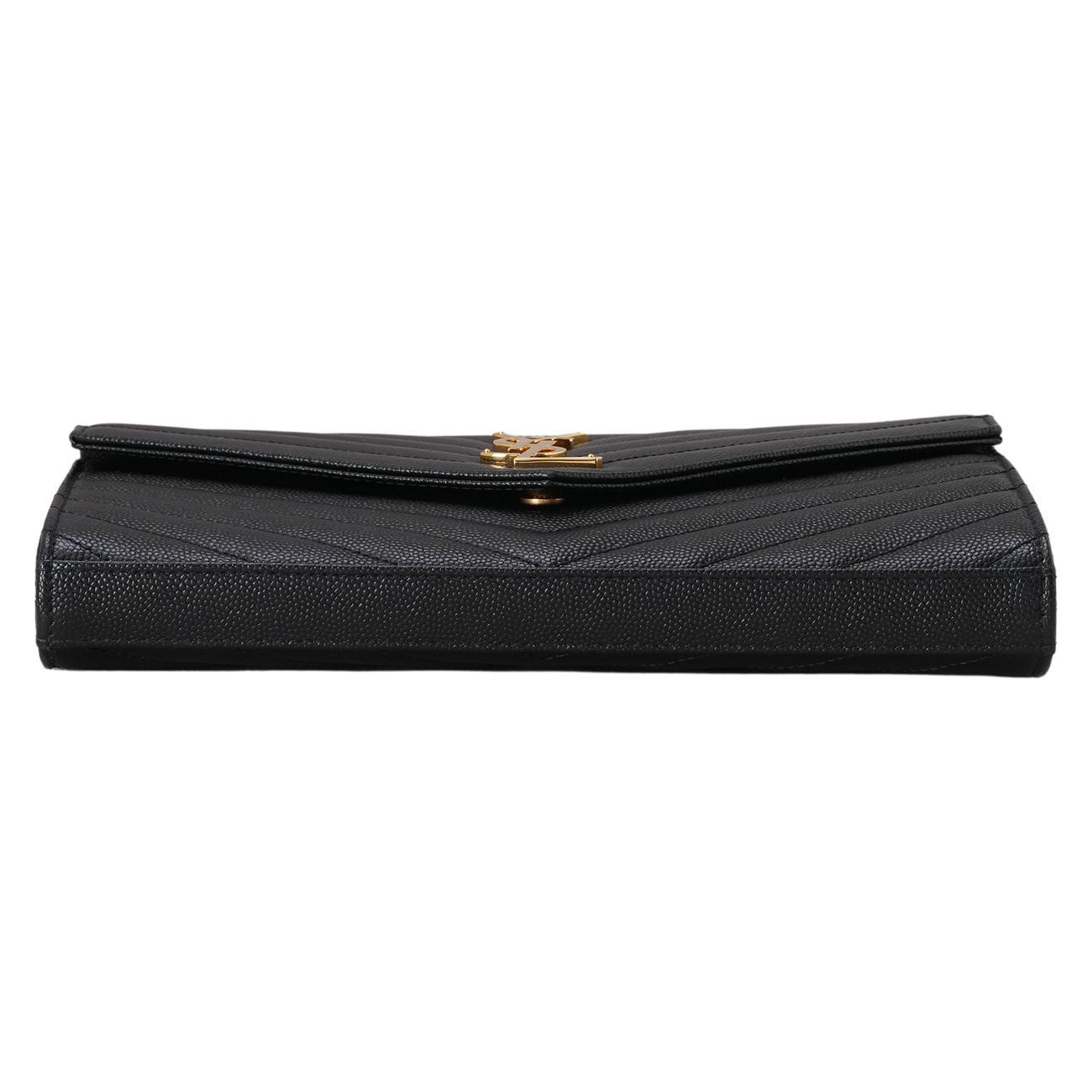 YVES SAINT LAURENT(USED)생로랑 377828 모노그램 쉐브론 체인 크로스백